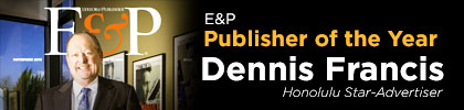 Dennis Francis is Publisher of the Year